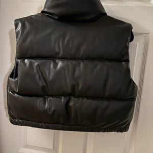Black Puffer Vest